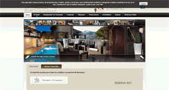 Desktop Screenshot of hotelportadalella.es